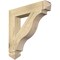 Ekena Millwork Funston Arts & Crafts Rough Sawn Bracket, Douglas Fir, 4"W x 24"D x 24"H BKT04X24X24FST03RDF - alternate 1
